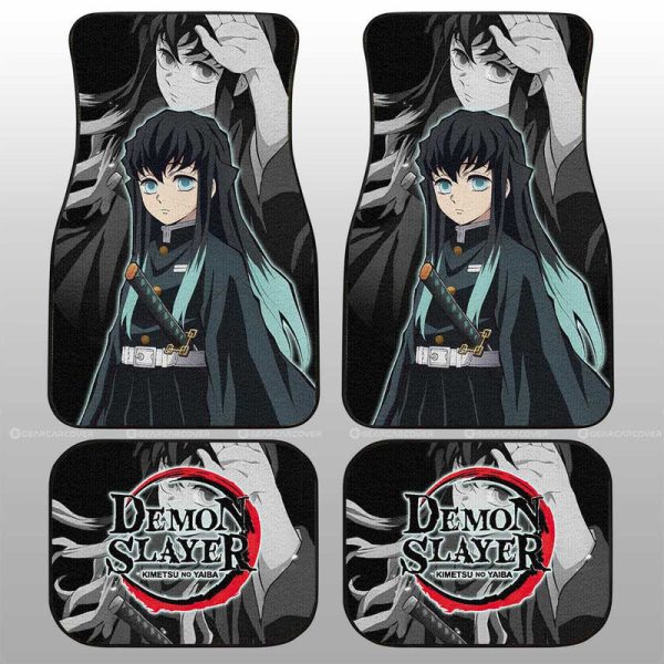 Muichirou Tokitou Car Floor Mats Custom Demon Slayer Anime Car Accessories