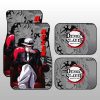 Muzan Car Floor Mats Custom Demon Slayer Anime Mix Mangas