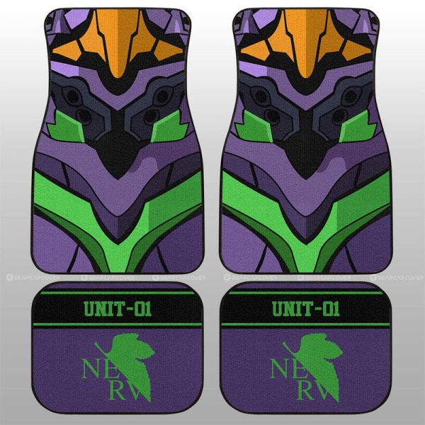 NGE Unit 01 Car Floor Mats Custom NGE Car Interior Accessories