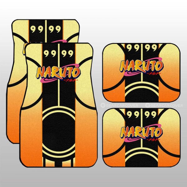 NRT's Yang Kurama Mode Uniform Car Floor Mats Custom Anime Car Interior Accessories