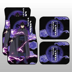 Nacht Faust Car Floor Mats Custom Anime Black Clover Car Accessories