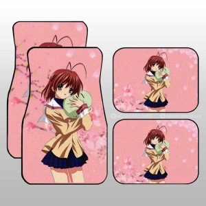 Nagisa Furukawa Car Floor Mats Custom Clannad Anime Car Accessories