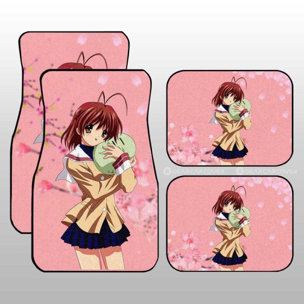 Nagisa Furukawa Car Floor Mats Custom Clannad Anime Car Accessories