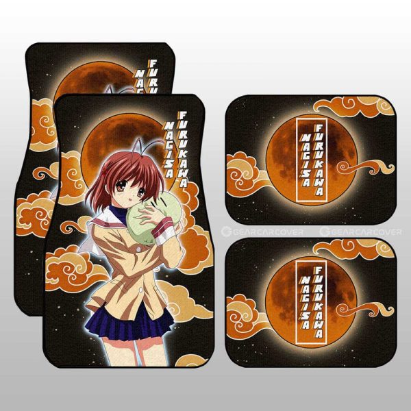 Nagisa Furukawa Car Floor Mats Custom Clannad Anime Car Accessories