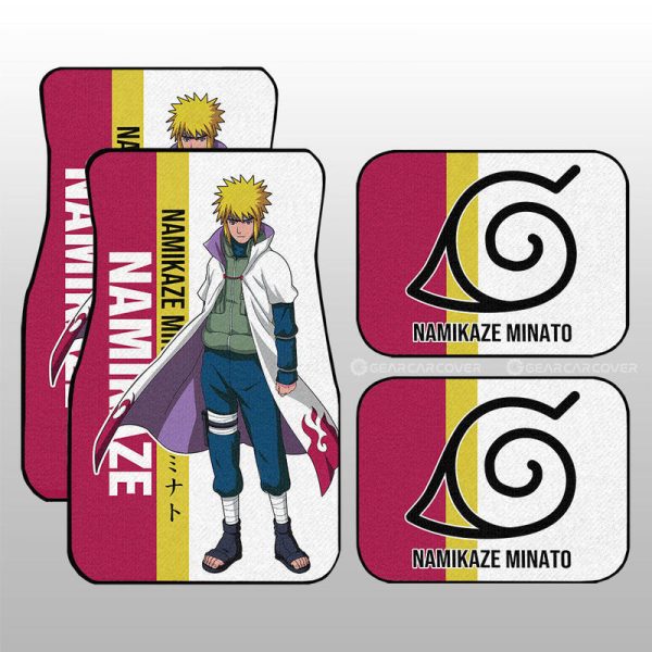 Namikaze Minato Car Floor Mats Custom Car Accessories