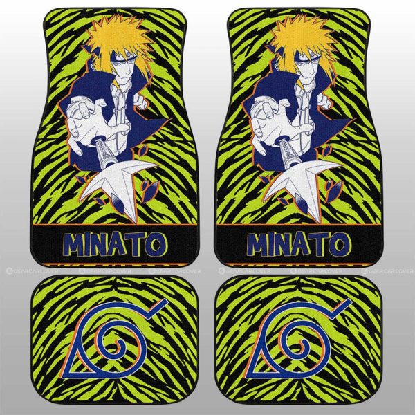 Namikaze Minato Car Floor Mats Custom Car Accessories