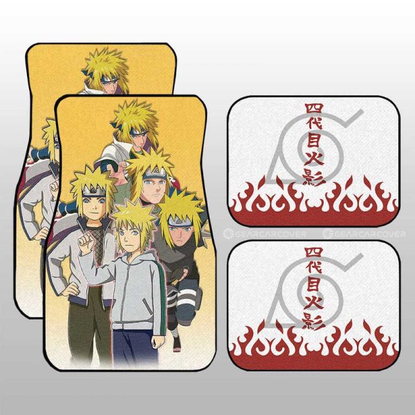 Namikaze Minato Car Floor Mats Custom Car Accessories