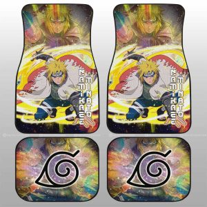 Namikaze Minato Car Floor Mats Custom Characters Anime Car Accessories