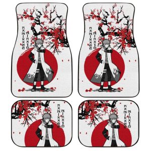 Namikaze Minato Car Floor Mats Custom Japan Style Anime Car Accessories