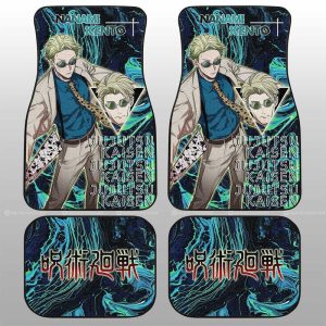 Nanami Kento Car Floor Mats Custom Jujutsu Kaisen Anime Car Accessories