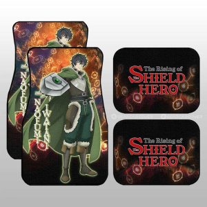 Naofumi Iwatani Car Floor Mats Custom Rising Of The Shield Hero Anime Car Accessories