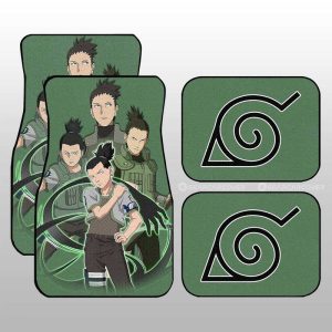 Nara Shikamaru Car Floor Mats Custom Anime Car Accessories