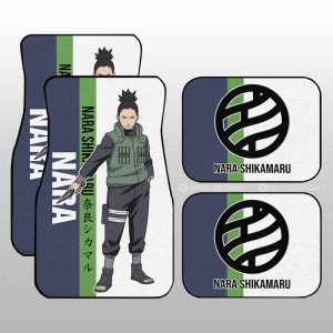 Nara Shikamaru Car Floor Mats Custom Anime Car Accessories