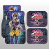 Narancia Ghirga Car Floor Mats Custom Galaxy Style JJBA Anime Car Accessories