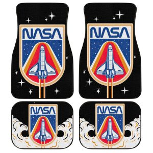 Nasa Logo Car Floor Mats Custom Car Interior Accessories