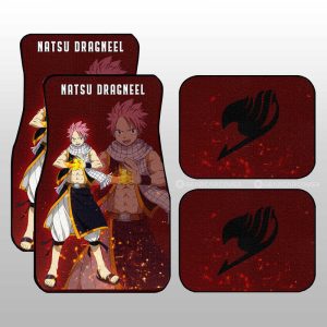 Natsu Dragneel Car Floor Mats Custom Car Accessories