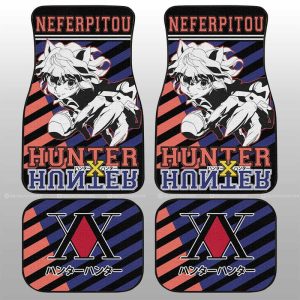 Neferpitou Car Floor Mats Custom Hunter x Hunter Anime Car Accessories