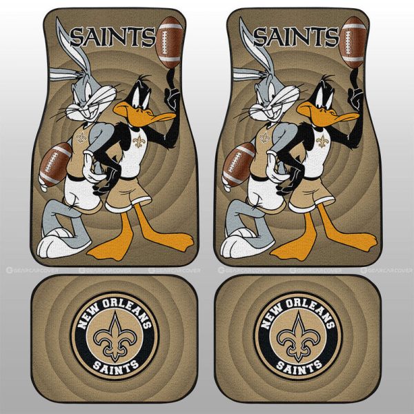 New Orleans Saints Car Floor Mats Custom Car Accessories