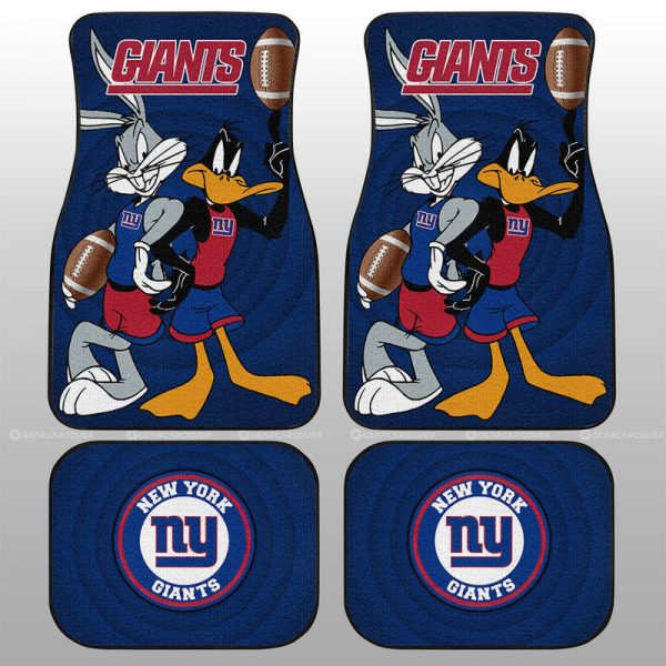 New York Giants Car Floor Mats Custom Car Accessories