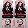 Nezuko Car Floor Mats Custom Car Accessories