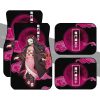 Nezuko Car Floor Mats Custom Demon Slayer Anime Car Accessories