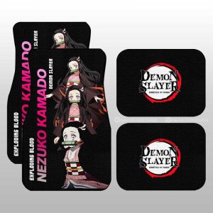 Nezuko Kamado Car Floor Mats Custom