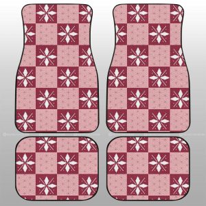 Nezuko Kamado Car Floor Mats Custom Anime Car Accessories