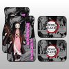 Nezuko Kamado Car Floor Mats Custom Mix Mangas