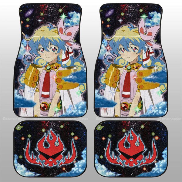 Nia Teppelin Car Floor Mats Custom Gurren Lagann Anime