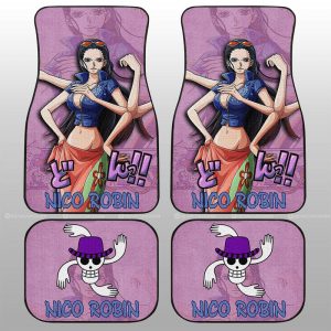 Nico Robin Car Floor Mats Custom Car Accessories