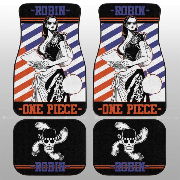 Nico Robin Car Floor Mats Custom Car Accessories