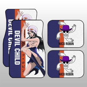 Nico Robin Car Floor Mats Custom Car Accessories For Fans