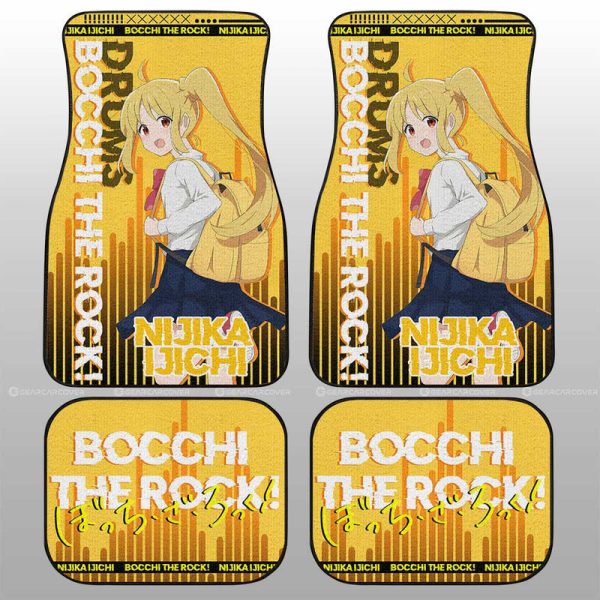 Nijika Ijichi Car Floor Mats Custom Bocchi the Rock! Anime Car Accessories