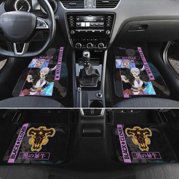 Noelle Silva Car Floor Mats Custom Black Clover Anime