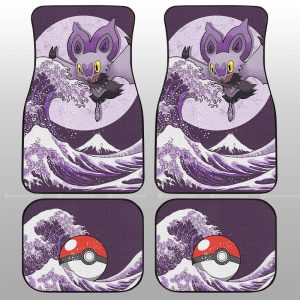 Noibat Car Floor Mats Custom Pokemon Car Accessories