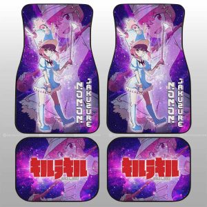 Nonon Jakuzure Car Floor Mats Custom Characters Kill La Kill Anime Car Accessories