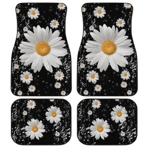 Note Music Daisy Car Floor Mats Custom Daisy Car Accessories