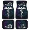 Nurse Car Floor Mats Custom Mandala Car Accessories