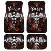 Nurse Car Floor Mats Custom Mandala Dreamcatcher Meaningful For Nurse Car Accessories