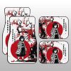 Obanai Car Floor Mats Custom Japan Style Anime Demon Slayer Car Interior Accessories