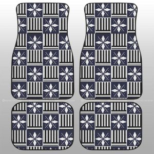 Obanai Iguro Car Floor Mats Custom Anime Car Accessories