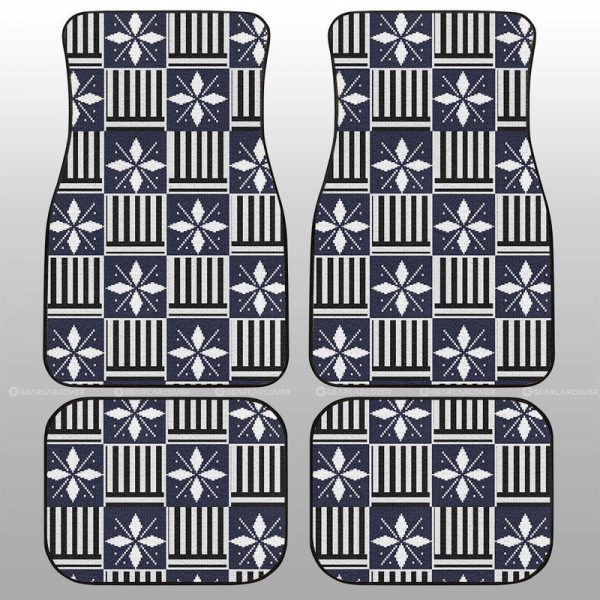 Obanai Iguro Car Floor Mats Custom Anime Car Accessories