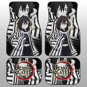 Obanai Iguro Car Floor Mats Custom Car Accessories