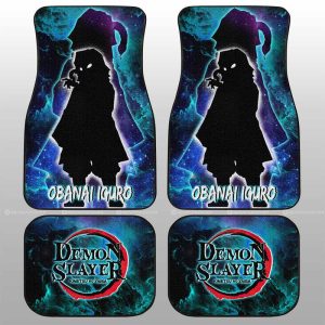 Obanai Iguro Car Floor Mats Custom Demon Slayer Anime