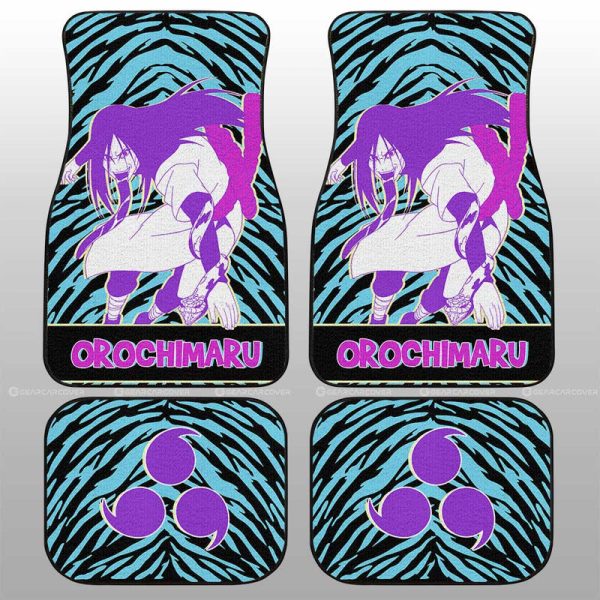 Orochimaru Car Floor Mats Custom