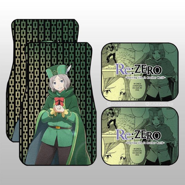 Otto Suwen Car Floor Mats Custom Anime Re:Zero Car Accessories