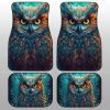 Owl Colorful Car Floor Mats Custom Car Accessories