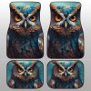 Owl Colorful Car Floor Mats Custom Car Accessories