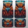 Owl Colorful Car Floor Mats Custom Car Accessories