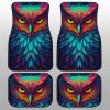 Owl Colorful Car Floor Mats Custom Car Accessories